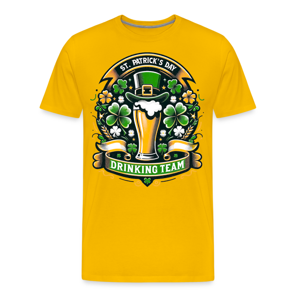 St. Patrick's Day Drinking Team - Men's Premium T-Shirt from fluentclothing.com