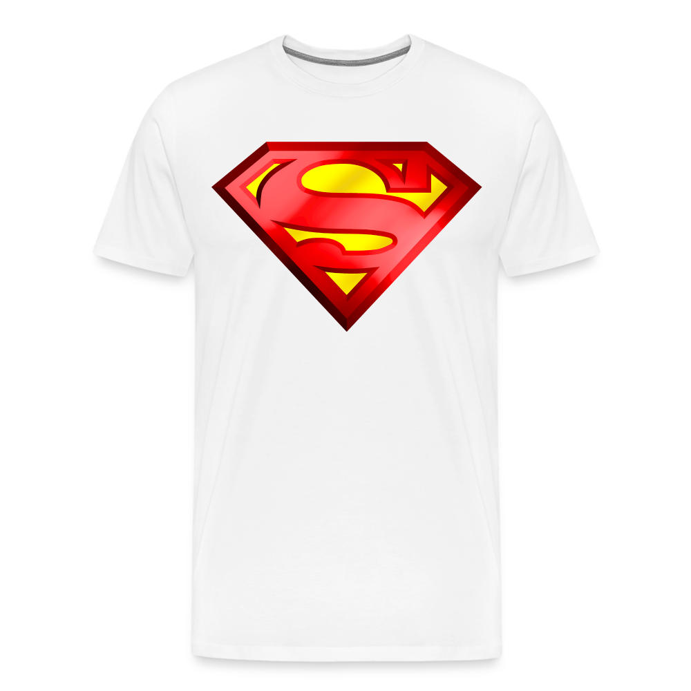 Superman - Men's Premium T-Shirt from fluentclothing.com