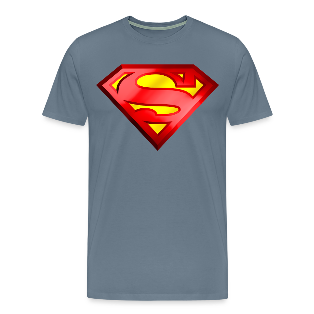 Superman - Men's Premium T-Shirt from fluentclothing.com