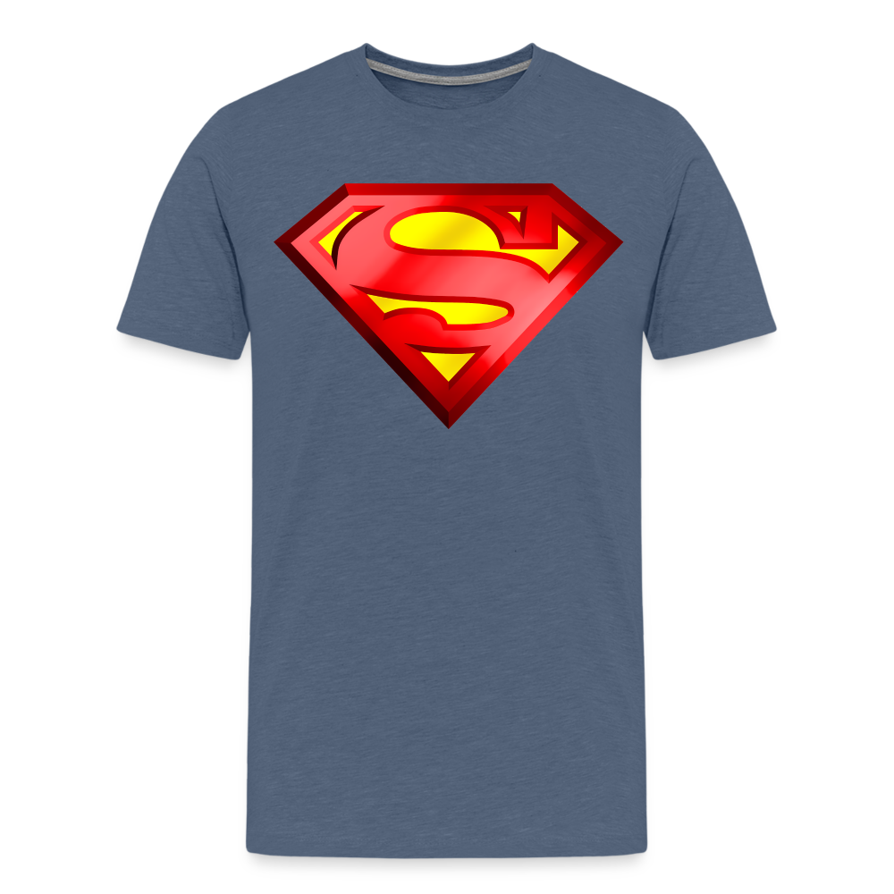 Superman - Men's Premium T-Shirt from fluentclothing.com