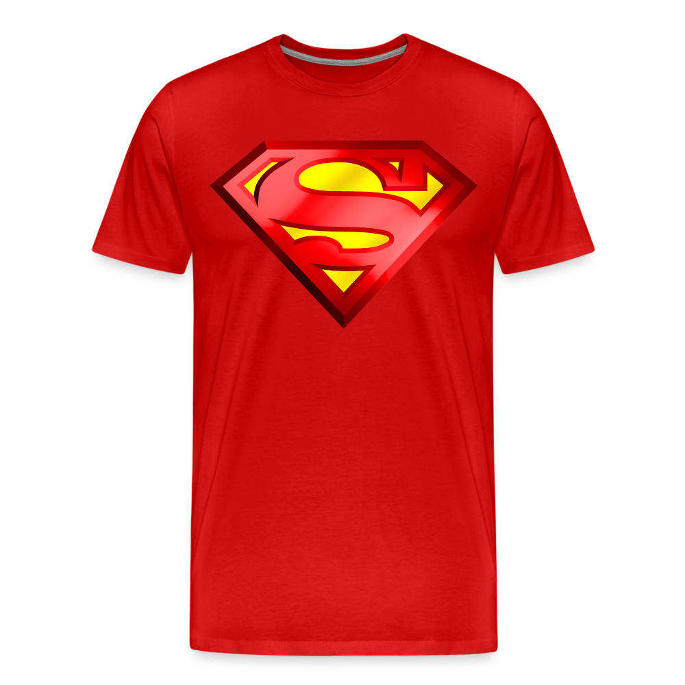 Superman - Men's Premium T-Shirt from fluentclothing.com