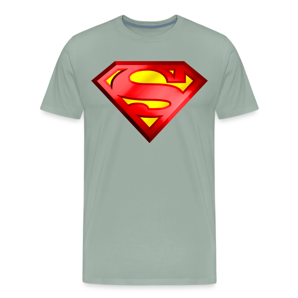 Superman - Men's Premium T-Shirt from fluentclothing.com