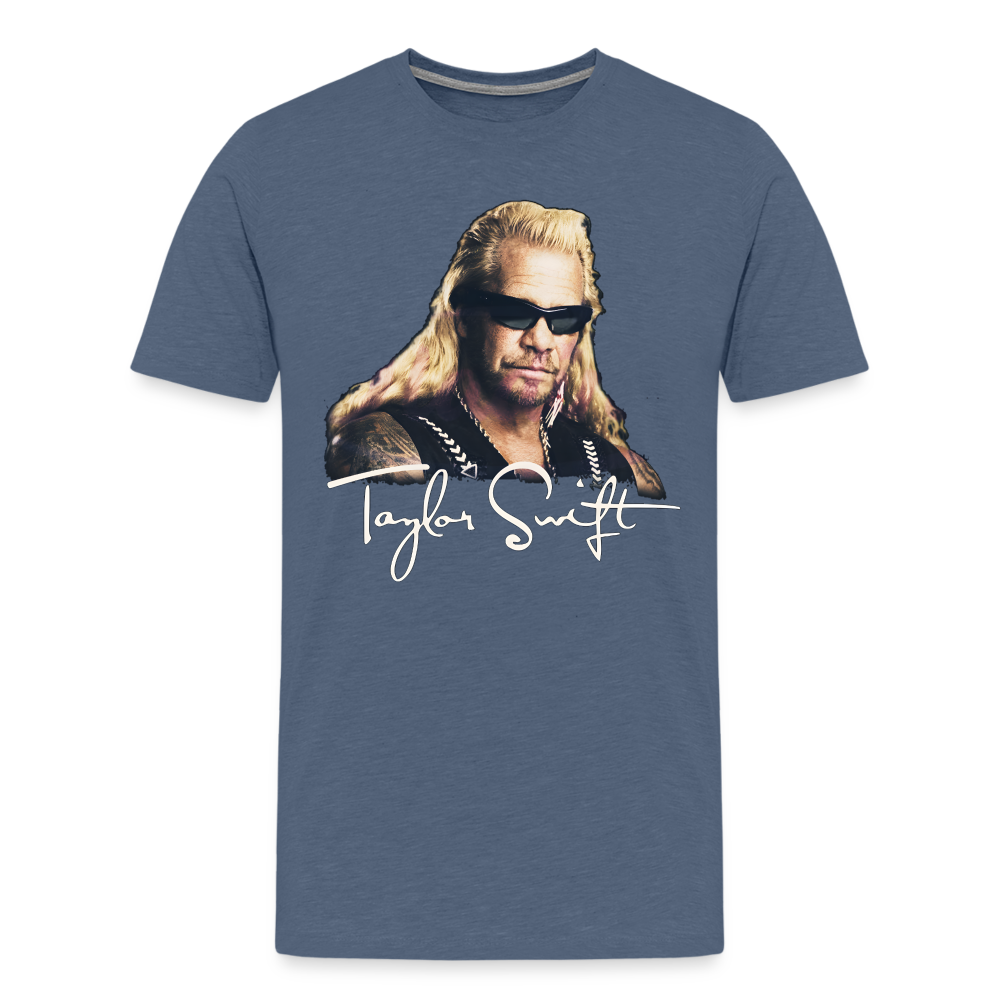 Taylor the Bounty Hunter - Men's Premium T-Shirt from fluentclothing.com