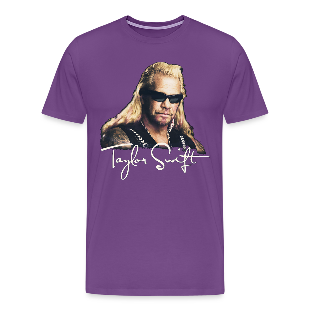 Taylor the Bounty Hunter - Men's Premium T-Shirt from fluentclothing.com