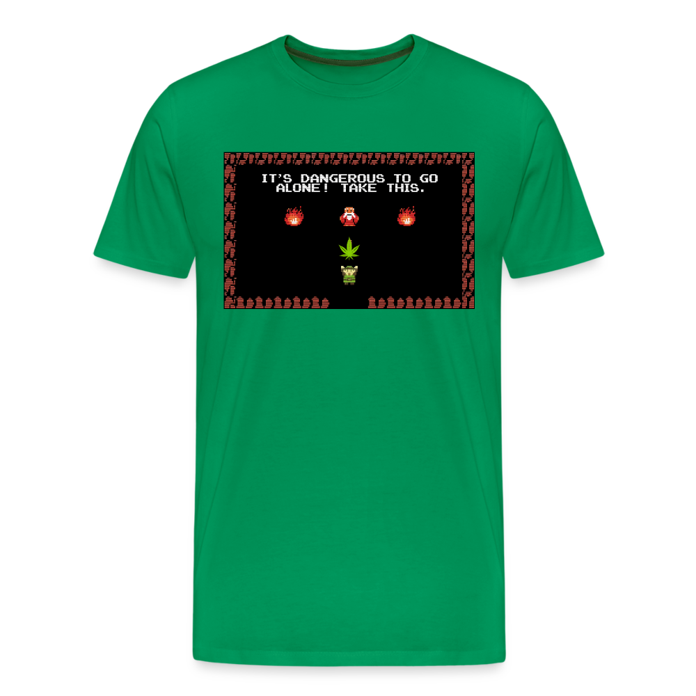 The Leaf - Men's Premium T-Shirt from fluentclothing.com