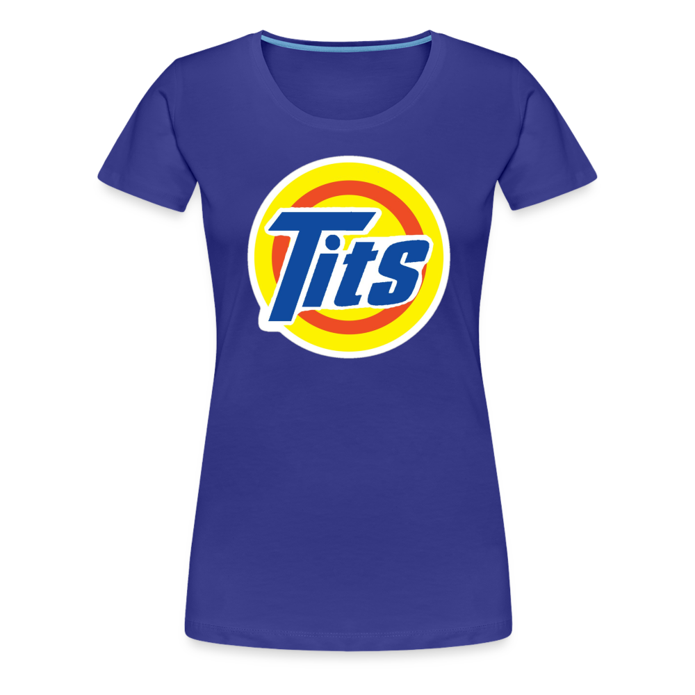 Tits - Women’s Premium T-Shirt from fluentclothing.com