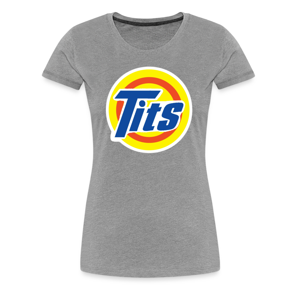 Tits - Women’s Premium T-Shirt from fluentclothing.com