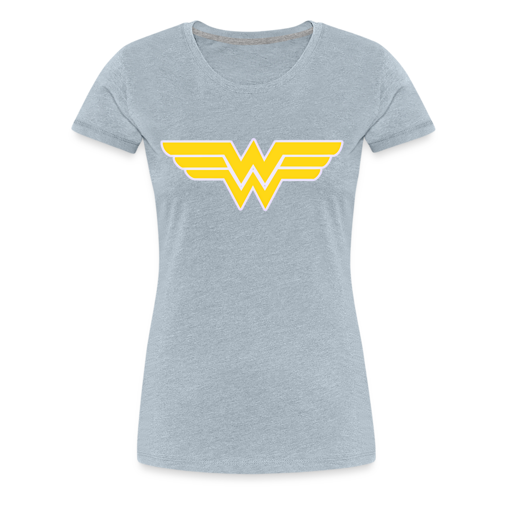 Wonder Woman - Women’s Premium T-Shirt from fluentclothing.com