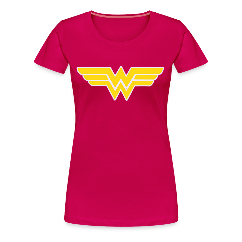 Wonder Woman - Women’s Premium T-Shirt from fluentclothing.com