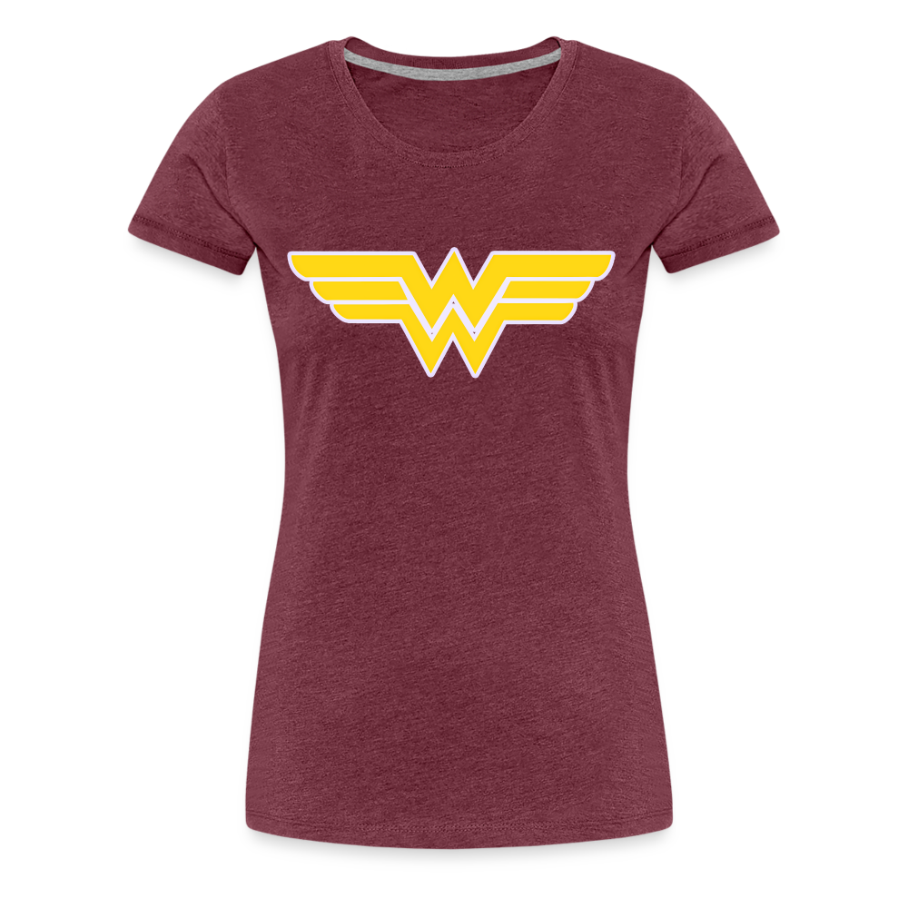 Wonder Woman - Women’s Premium T-Shirt from fluentclothing.com
