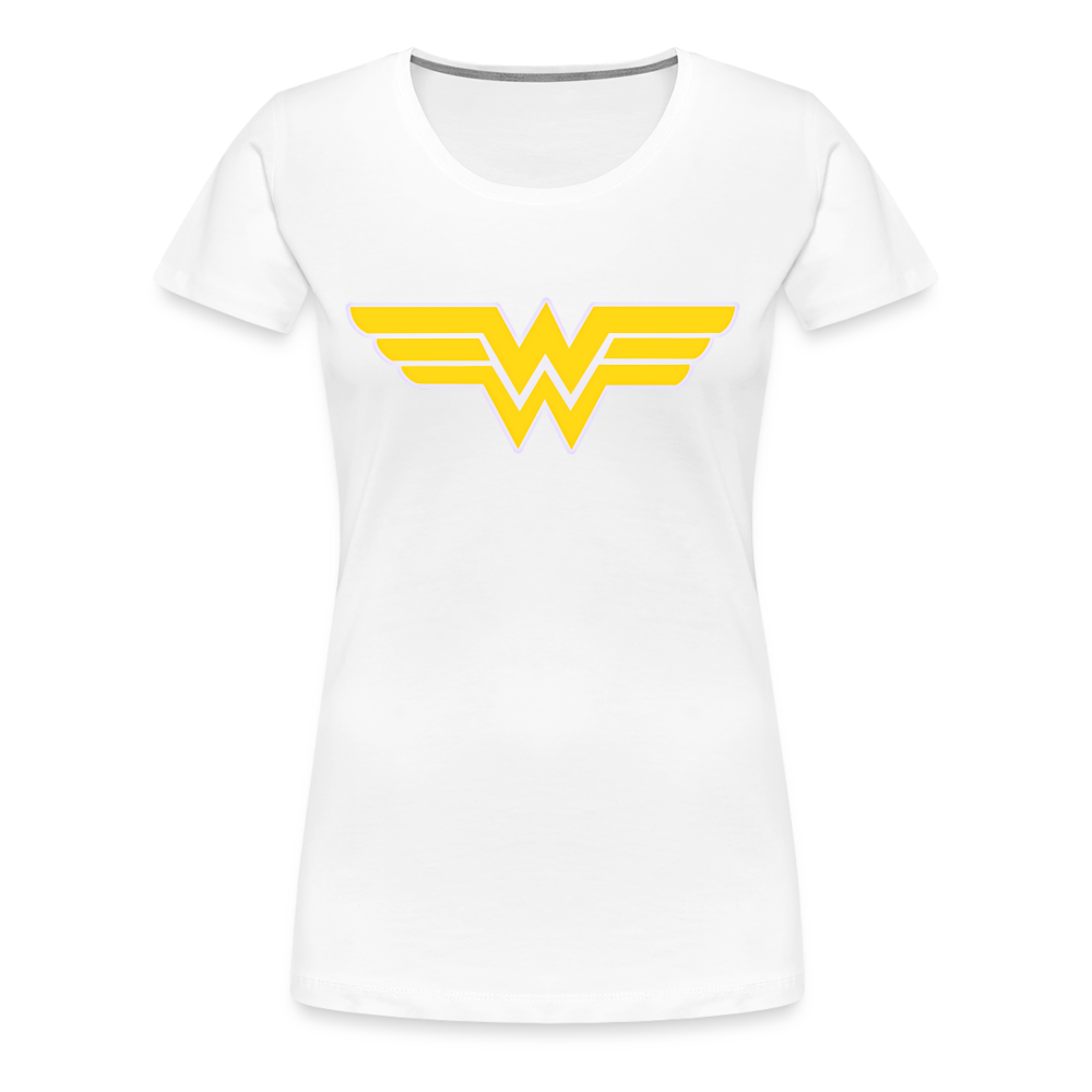 Wonder Woman - Women’s Premium T-Shirt from fluentclothing.com