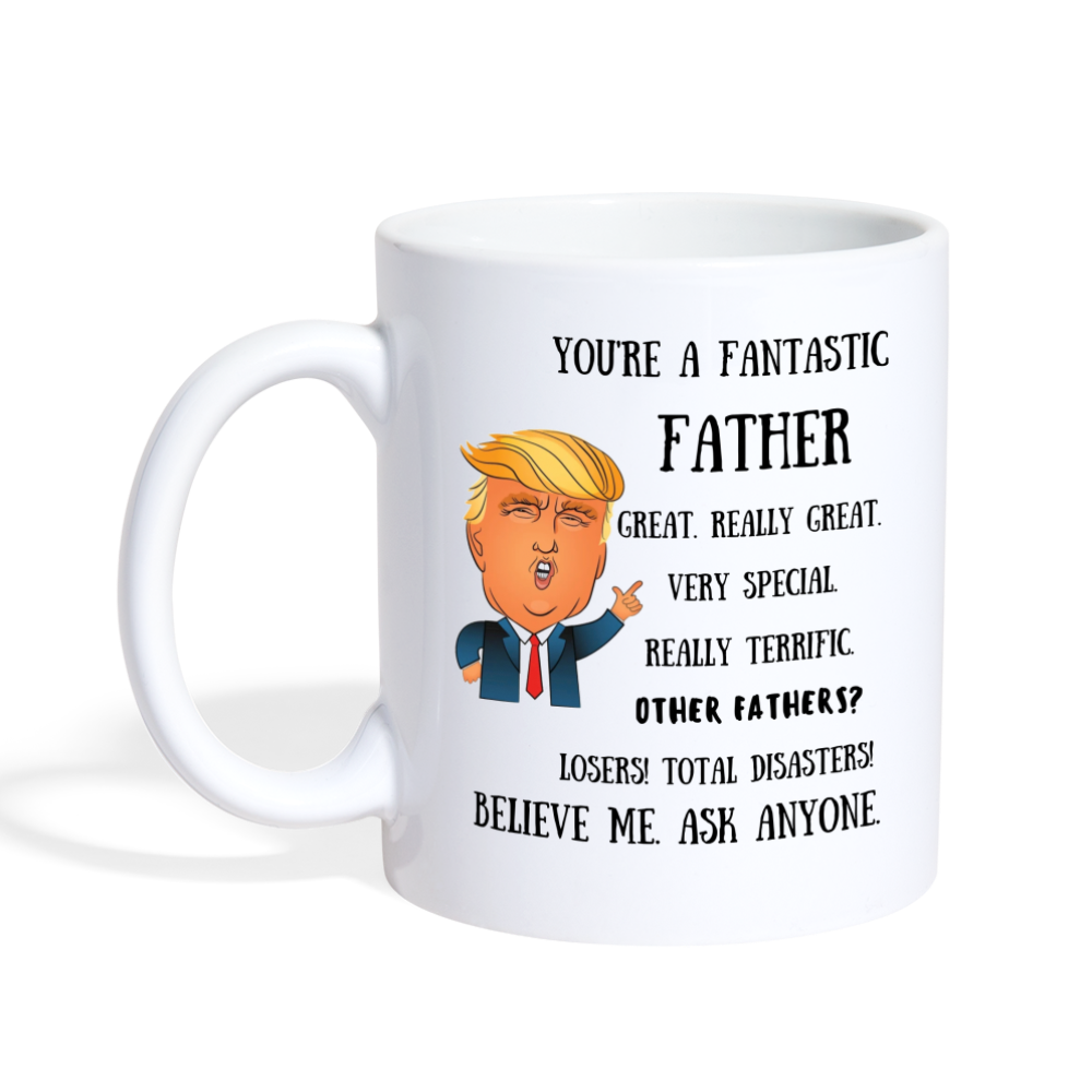 Trump Says - white