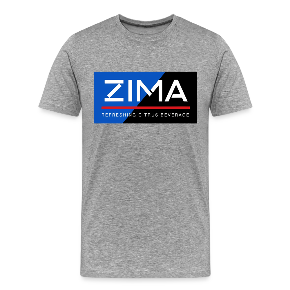 ZIMA Shirt | Premium Mens Graphic Tee - heather gray