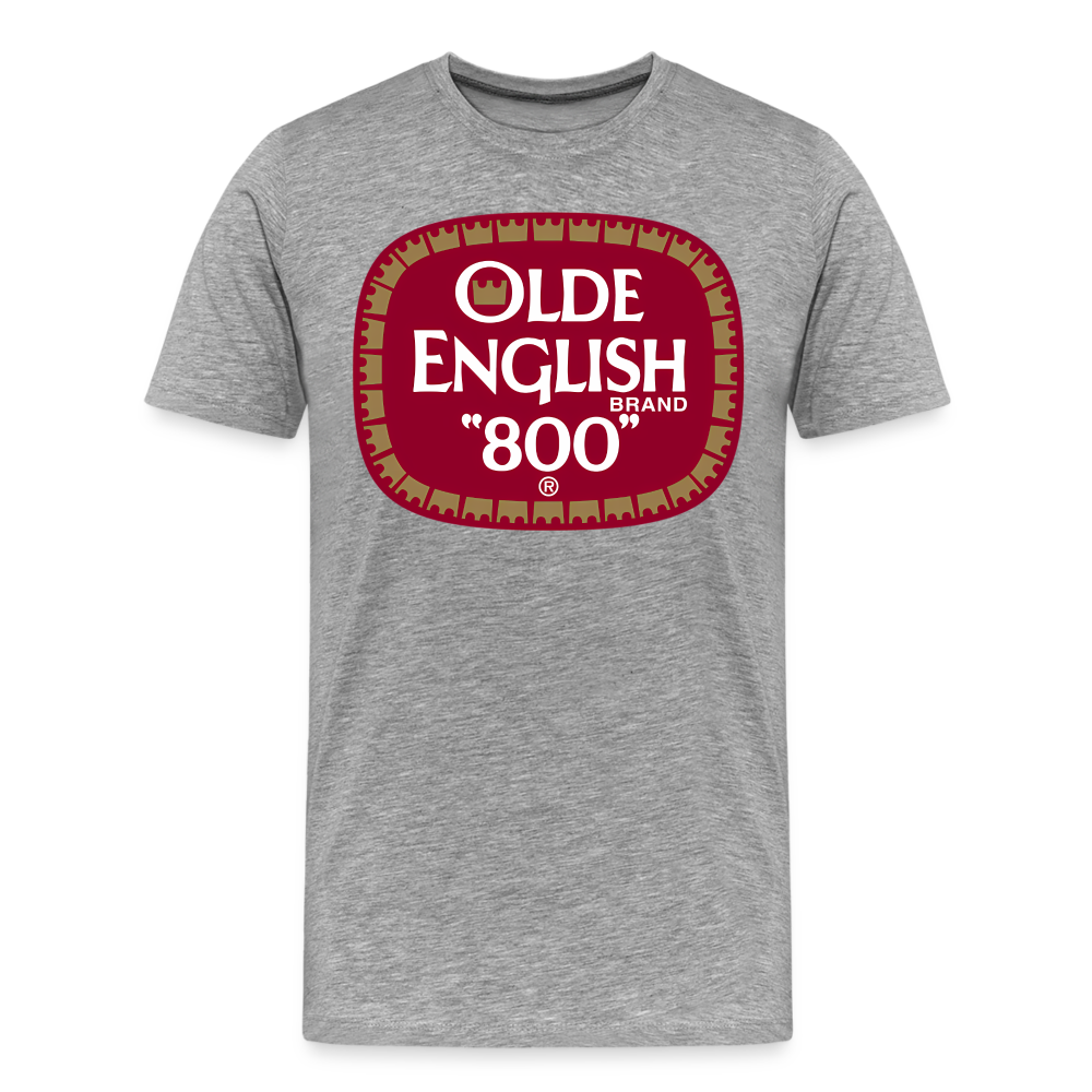 Olde English Shirt | Premium Mens Graphic Tee - heather gray