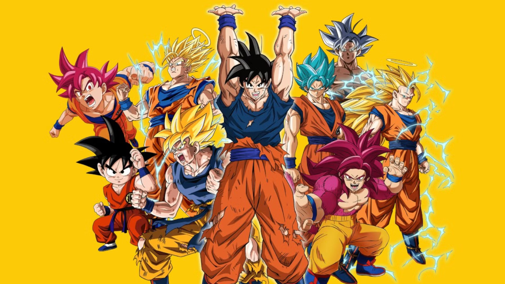 Every Super Saiyan Transformation Ever