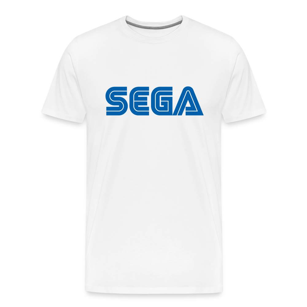 SEGA Shirt | Premium Mens Graphic Tee - white