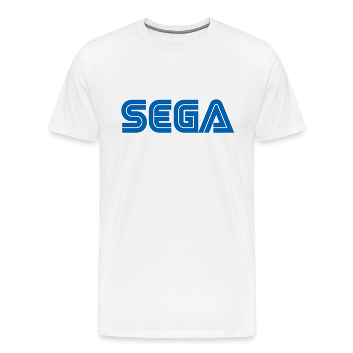 SEGA Shirt | Premium Mens Graphic Tee - white