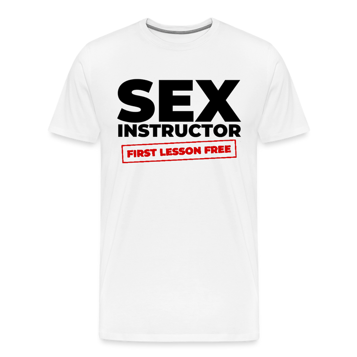 Sex Instructor - white