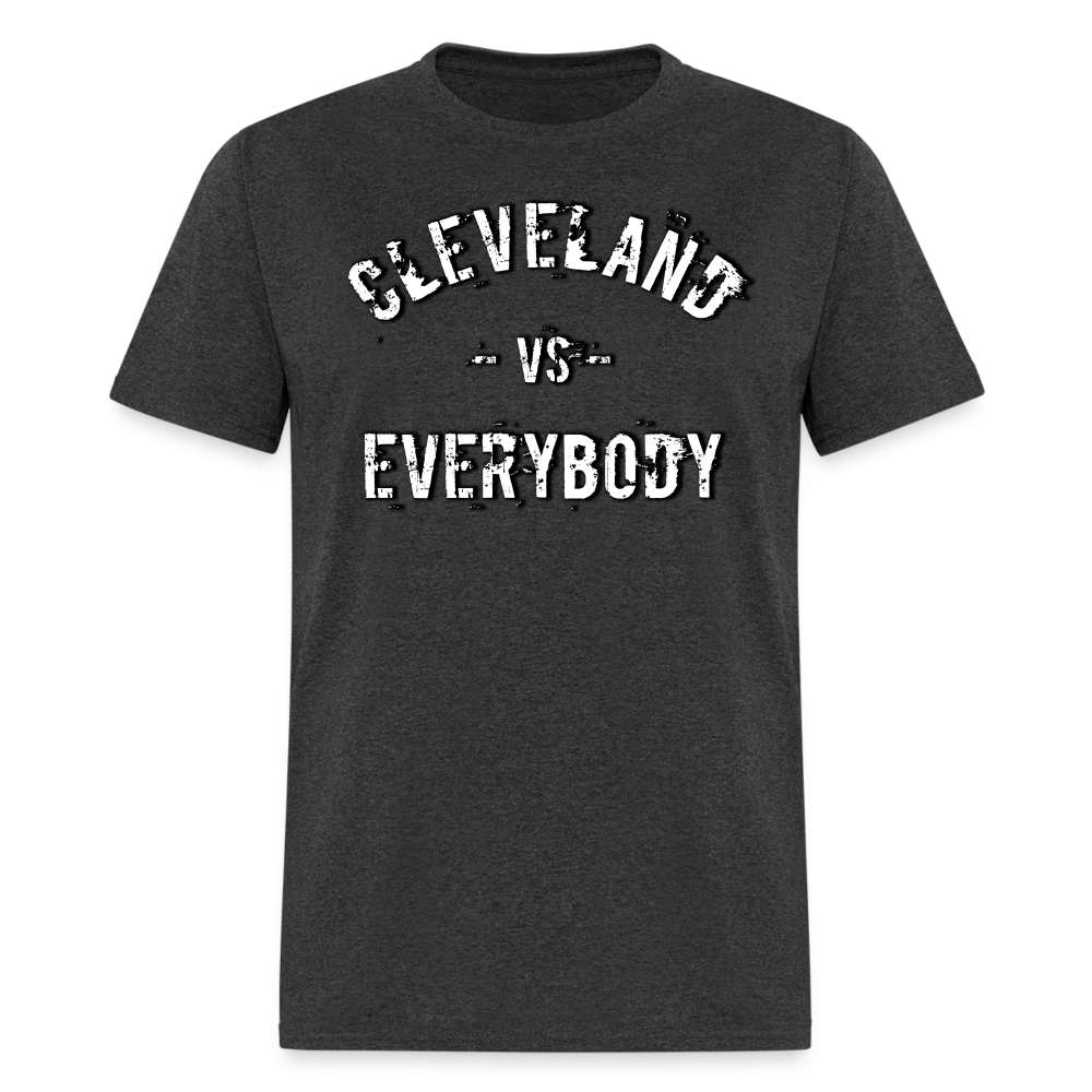 Cleveland VS Everybody Shirt | Graphic Tee - heather black