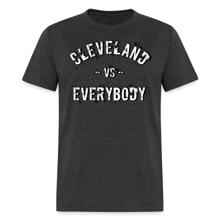 Cleveland VS Everybody Shirt | Graphic Tee - heather black