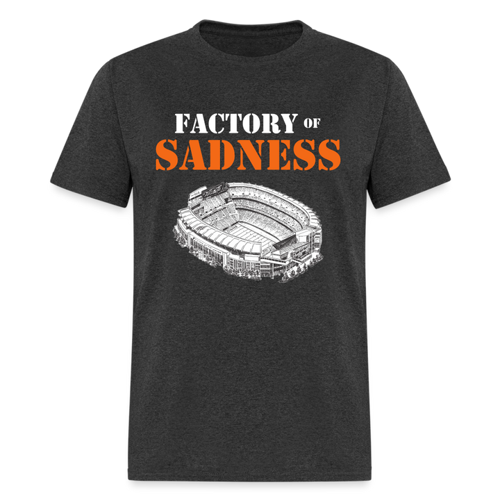 Factory of Sadness Shirt | Graphic Tee - heather black