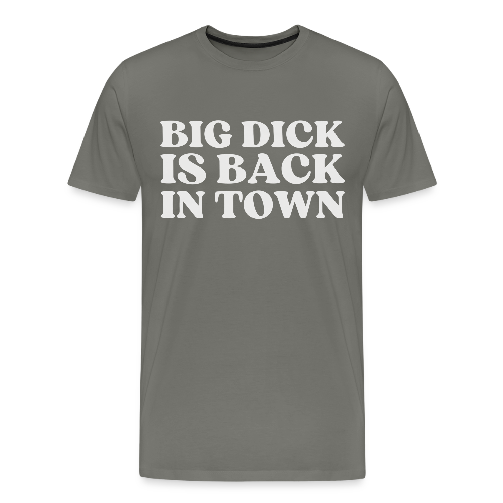 Back In Town - asphalt gray