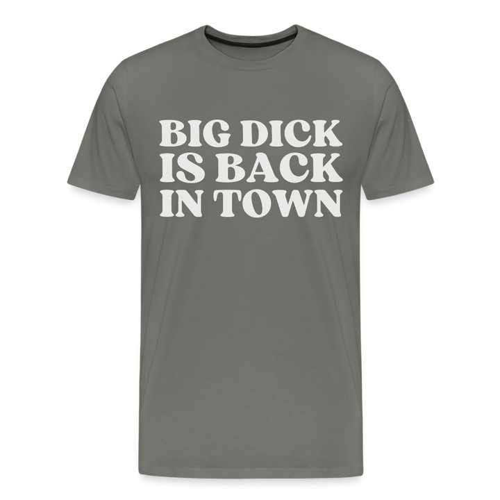 Back In Town - asphalt gray