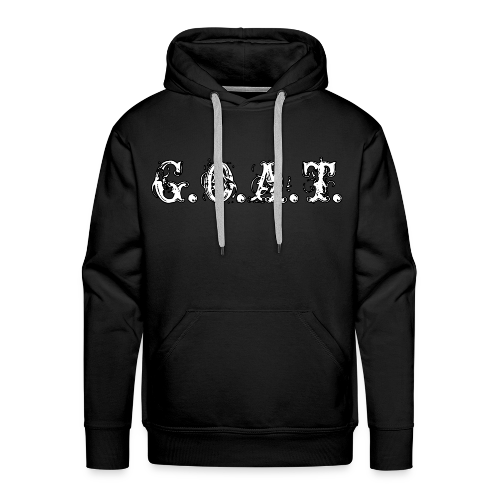 GOAT Hoodie | Premium Mens Graphic Sweatshirt - black