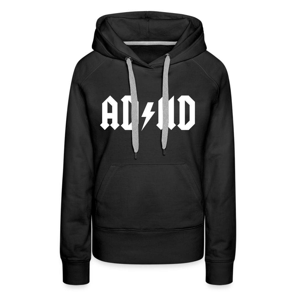 ADHD Hoodie | Premium Womens Graphic Sweatshirt - black