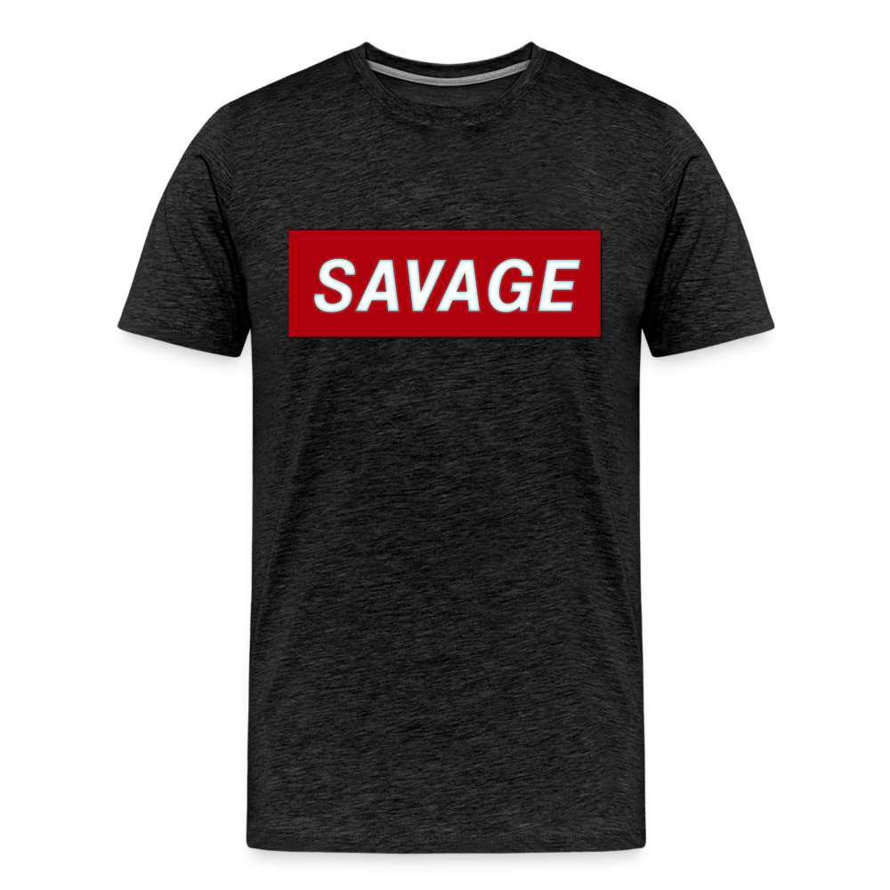 Savage Shirt | Premium Mens Graphic Tee - charcoal grey