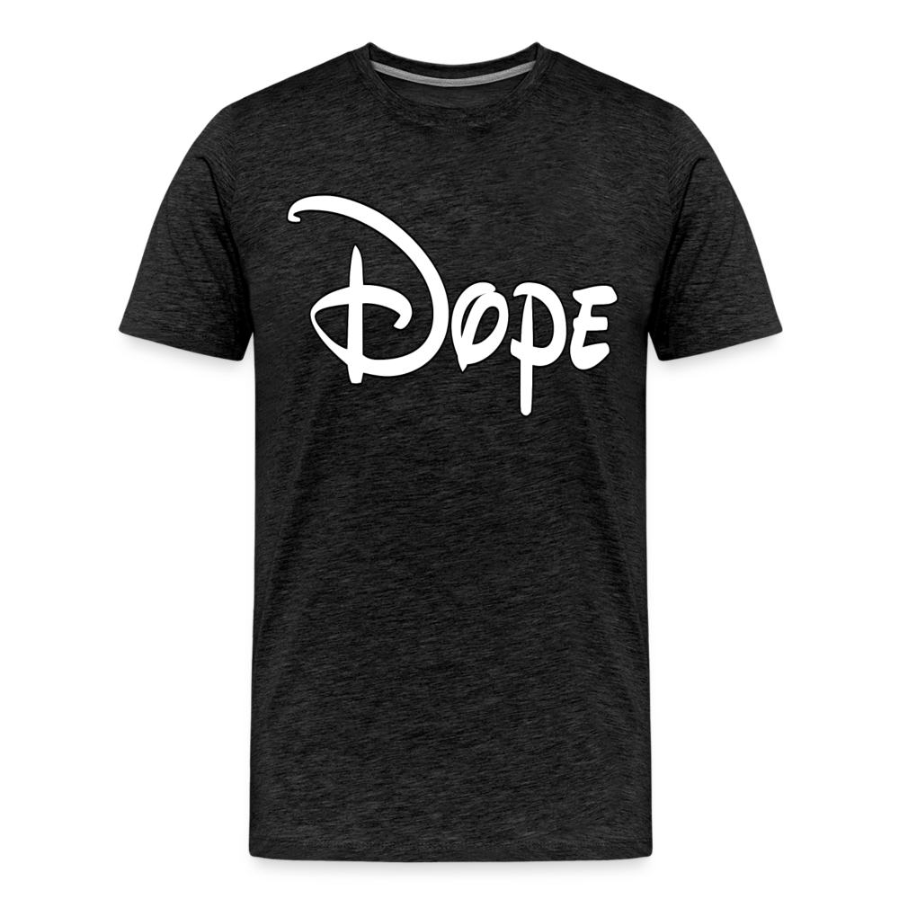 Dope Shirt | Premium Mens Graphic Tee - charcoal grey