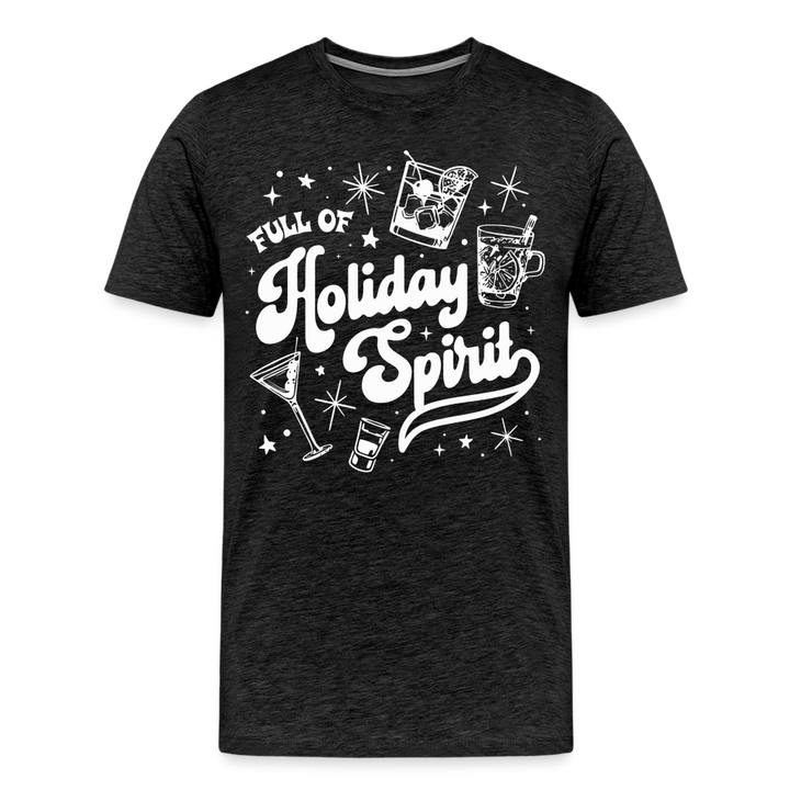 Full Of Holiday Spirit - charcoal grey
