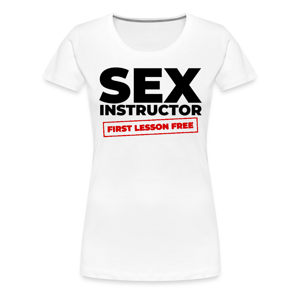 Sex Instructor - white