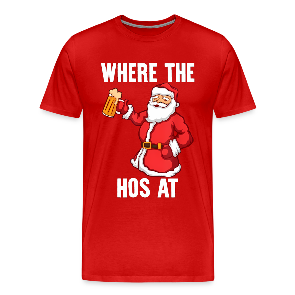 Where The Hos At - red