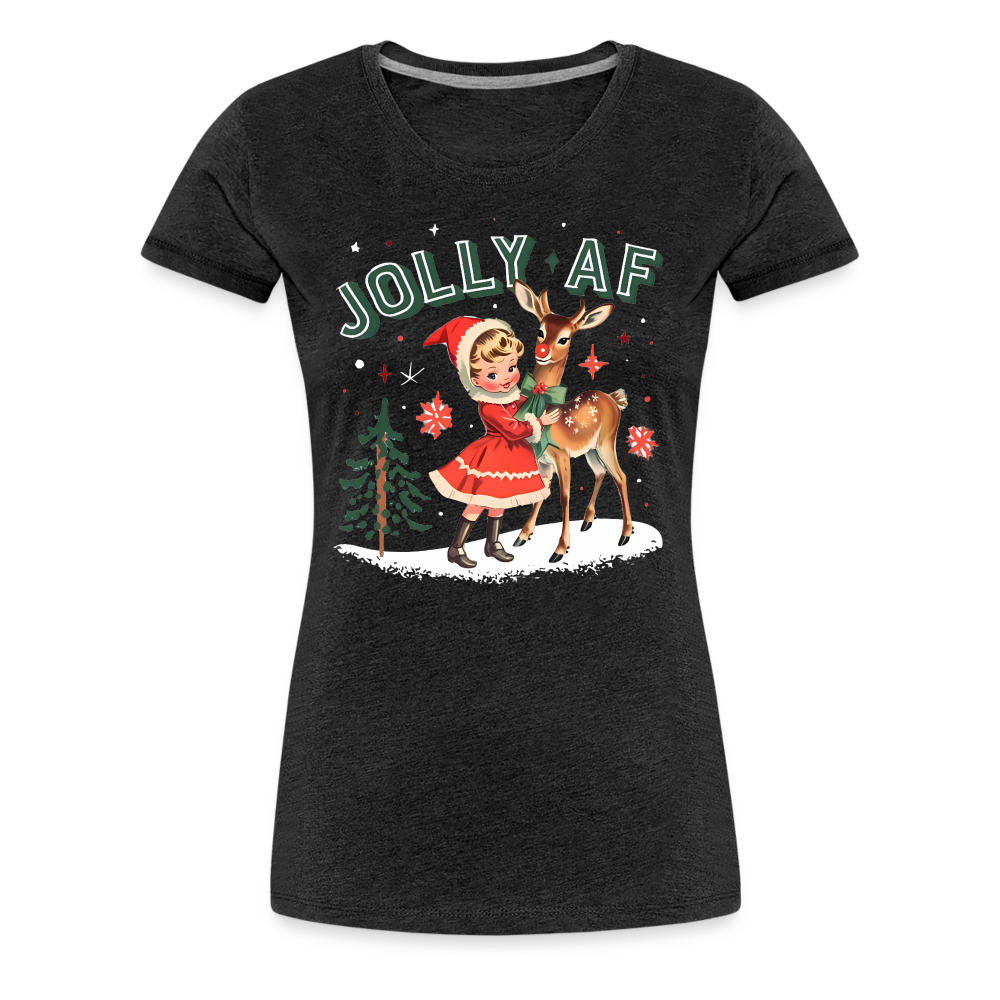 Jolly AF - charcoal grey