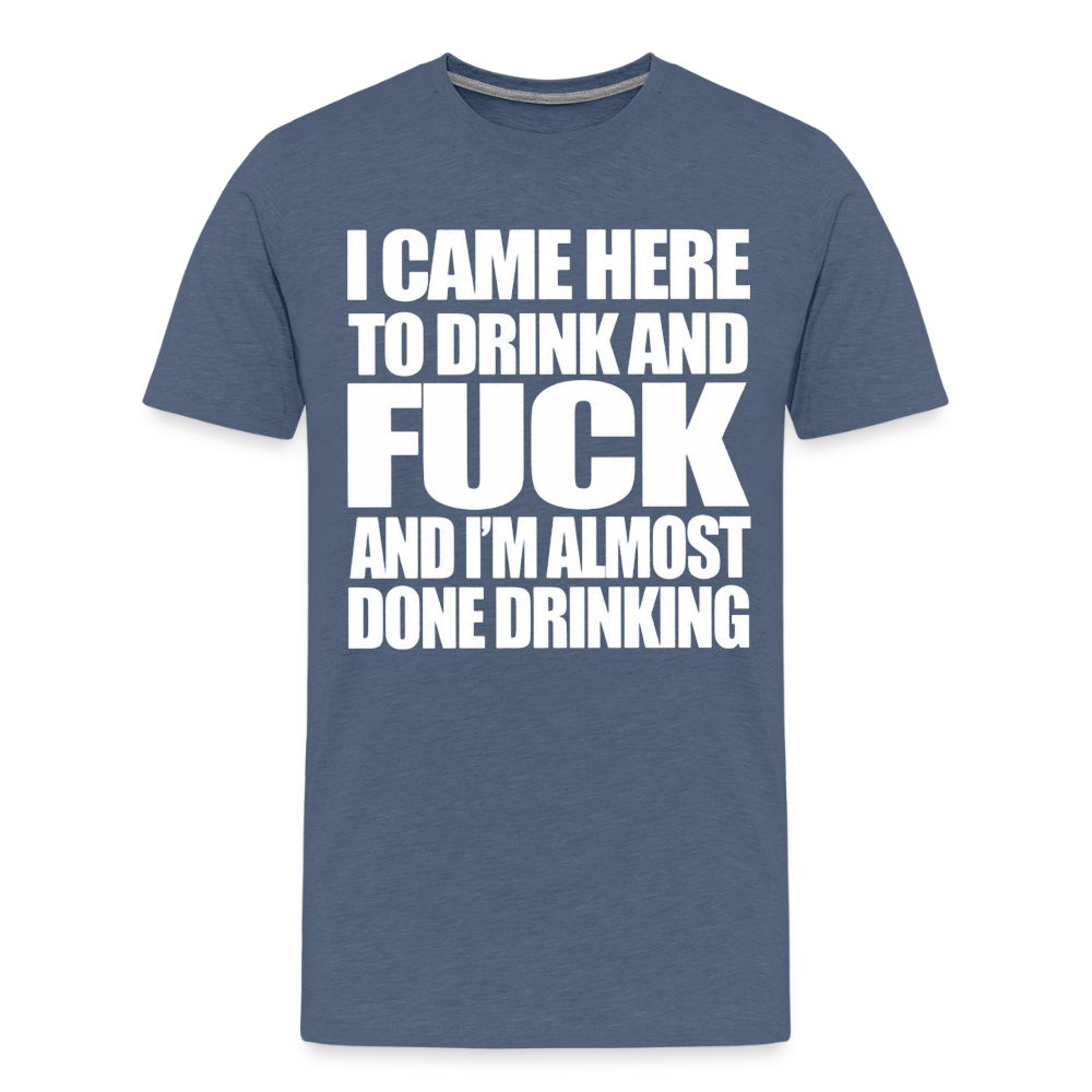 Drink &amp; Fuck - heather blue