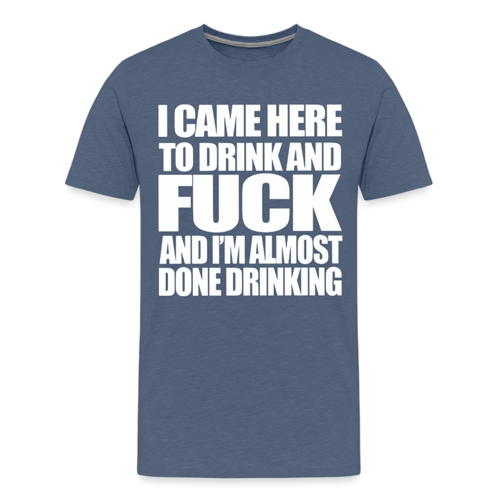Drink &amp; Fuck - heather blue