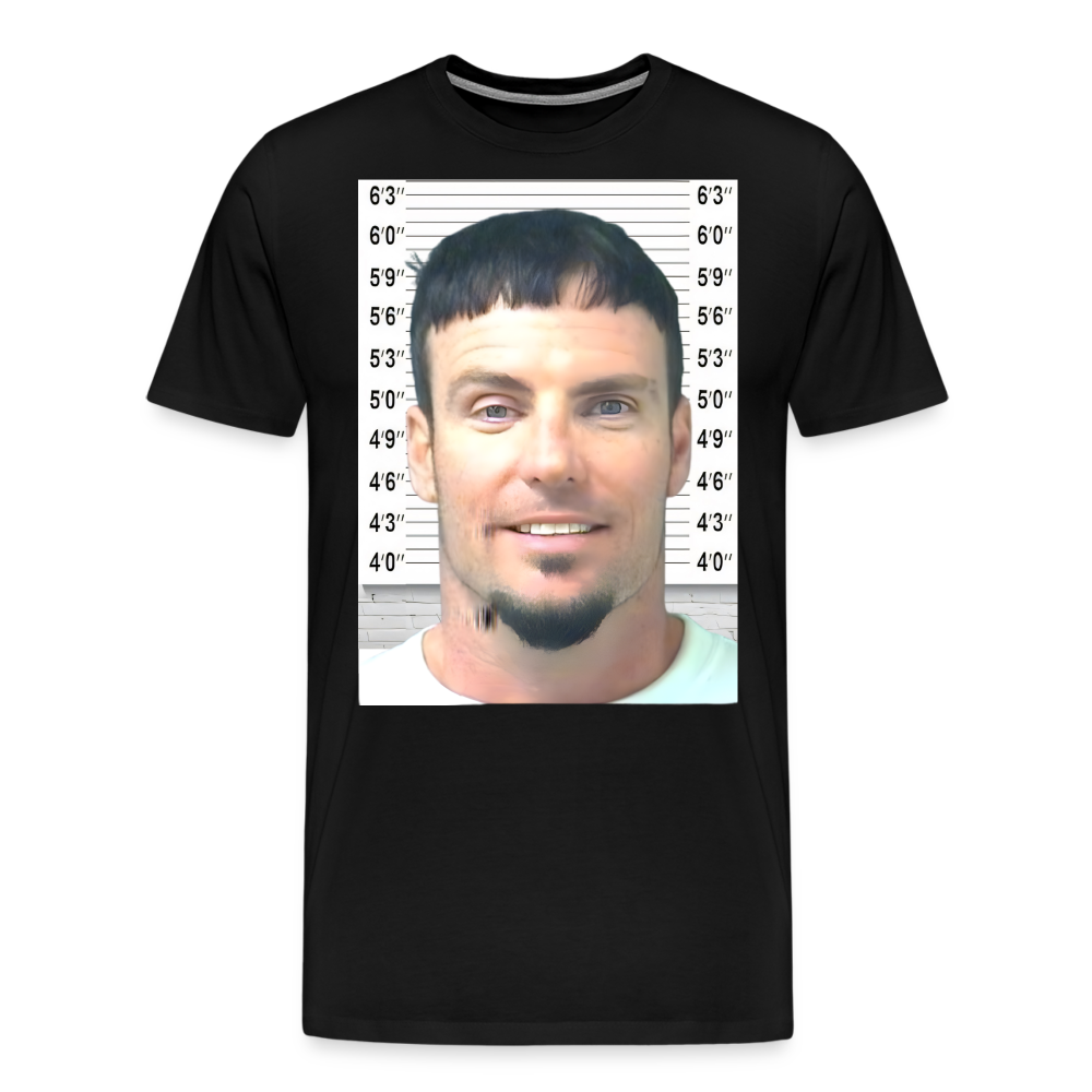 Vanilla Ice Mugshot Shirt | Premium Mens Graphic Tee - black