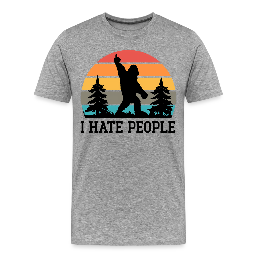 I Hate People - heather gray