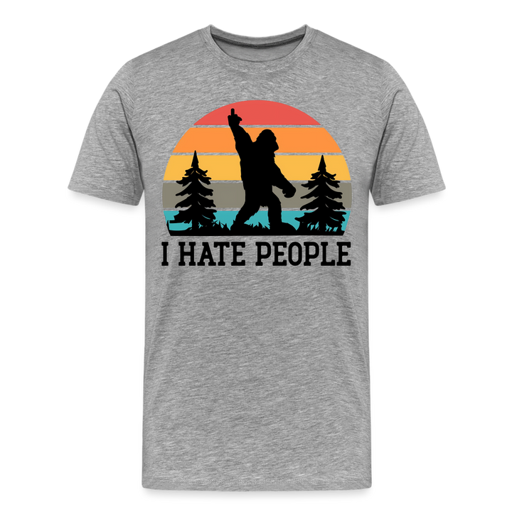 I Hate People - heather gray