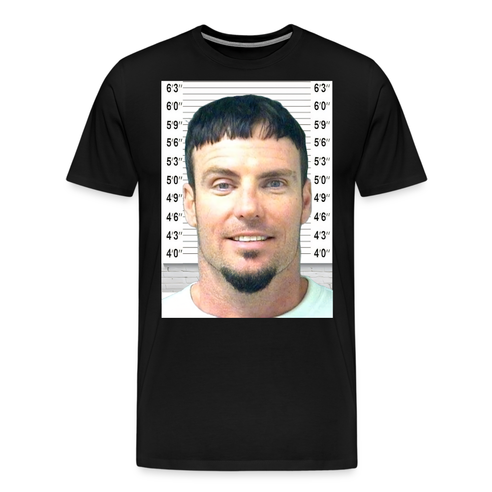 Vanilla Ice Mugshot Shirt | Premium Mens Graphic Tee - black