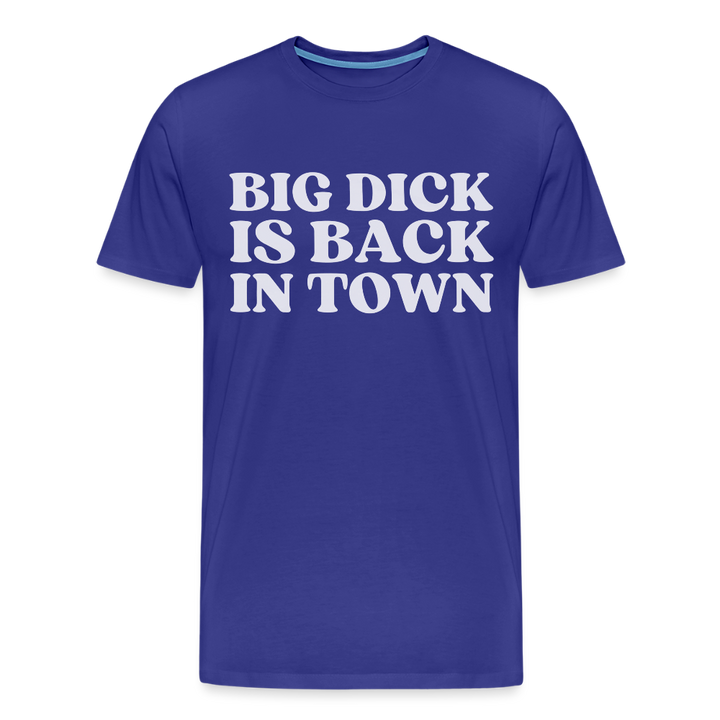 Back In Town - royal blue
