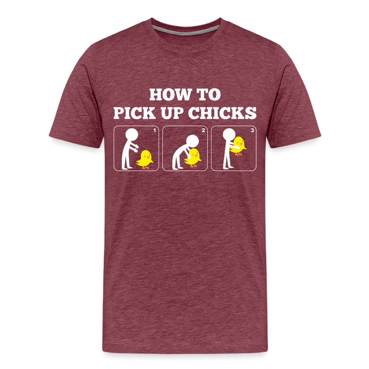 How To Pick Up Chicks - heather burgundy