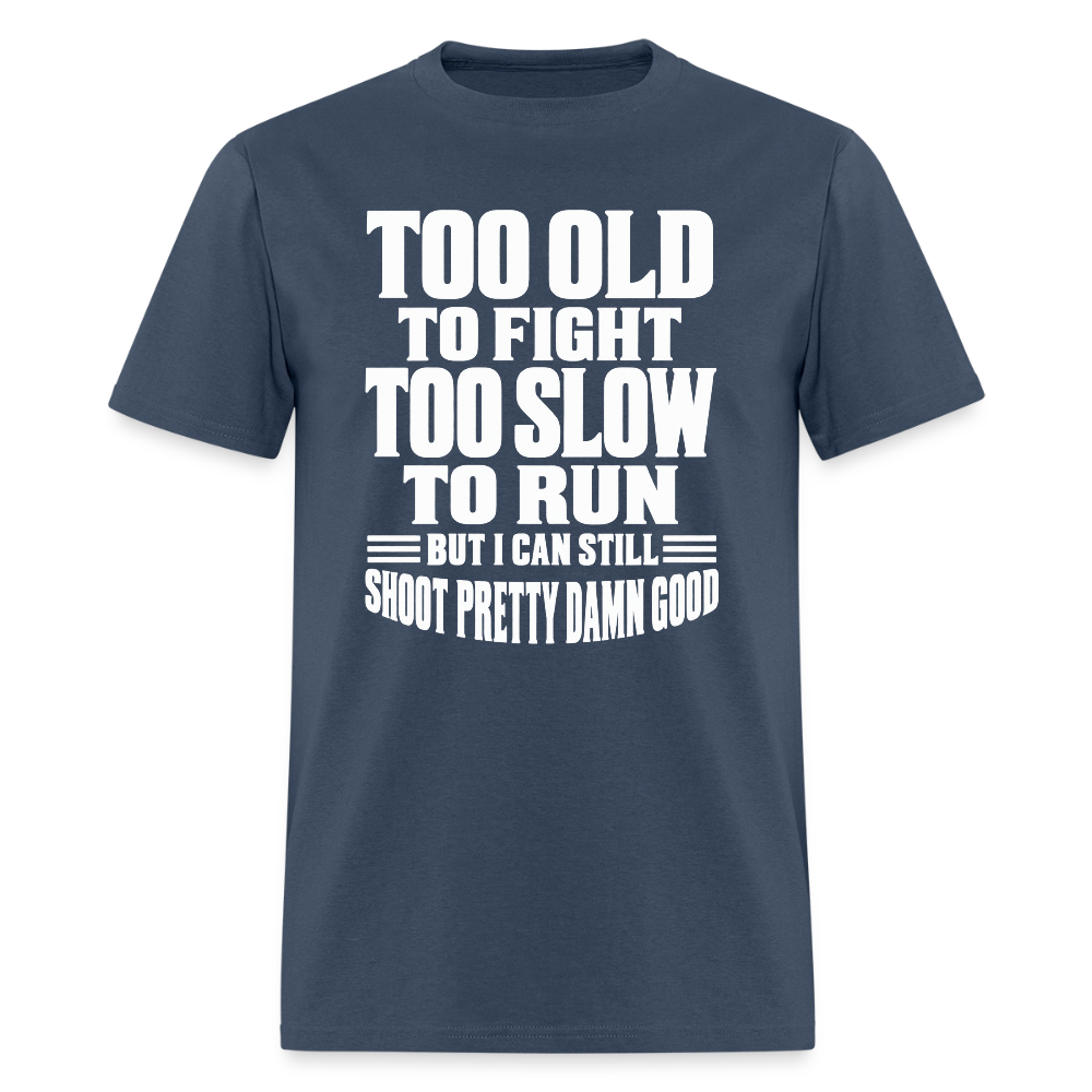Too Old to Fight -  blue dusk