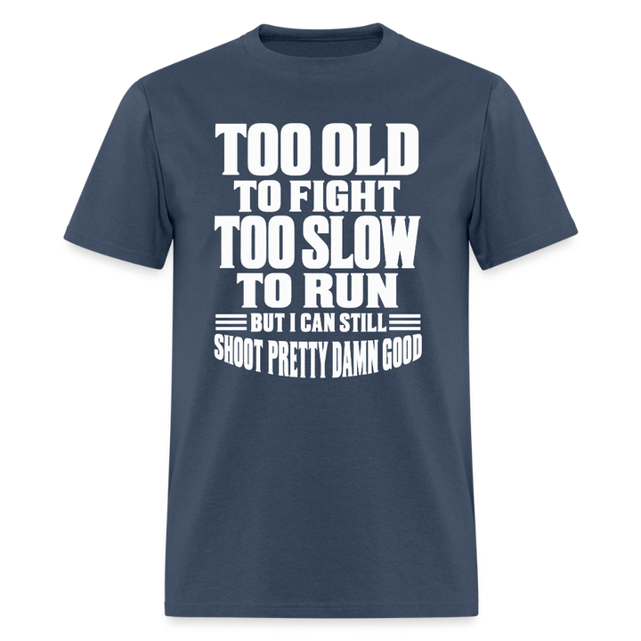 Too Old to Fight -  blue dusk