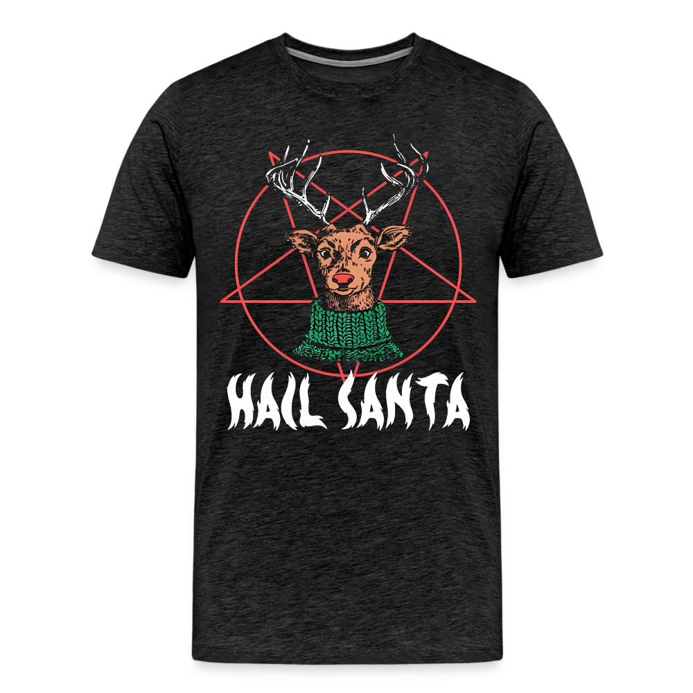 Hail Santa - charcoal grey