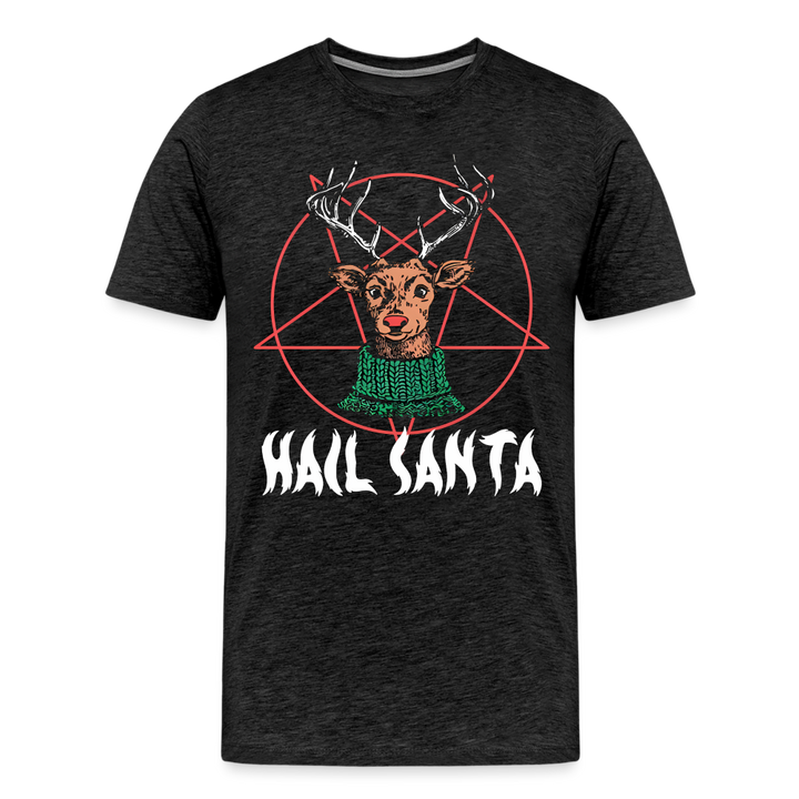 Hail Santa - charcoal grey