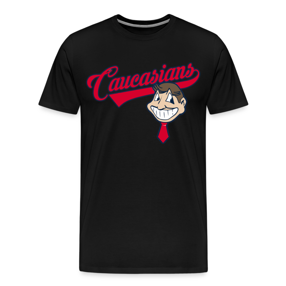 Caucasians Shirt | Premium Mens Graphic Tee - black