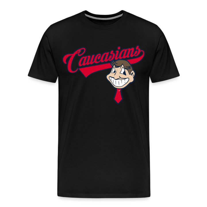 Caucasians Shirt | Premium Mens Graphic Tee - black