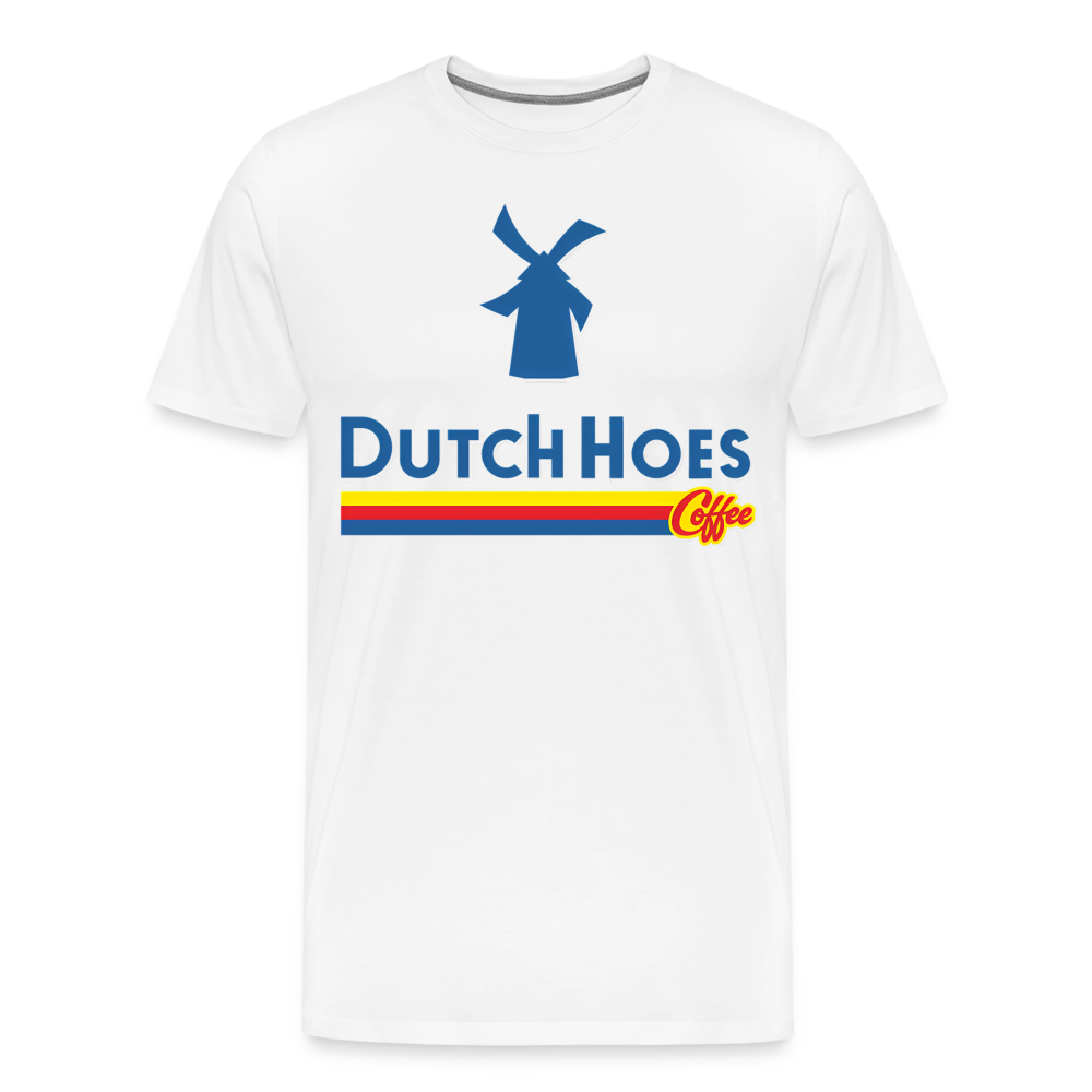 Dutch Hoes Shirt | Premium Mens Graphic Tee - white